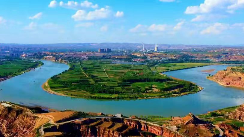 榆林市黄河东线府谷引水工程建设地点位于海则庙,清水,麻镇,黄甫,古城